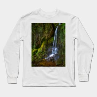 Waterfall in Parc Dudley Long Sleeve T-Shirt